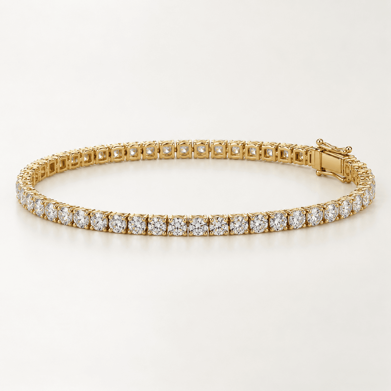 Everyday Diamond Tennis Bracelet in 14k Yellow Gold product preview